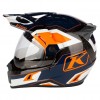 Klim Krios Pro Carbon Adv Rally Motosiklet Kaskı Oranj